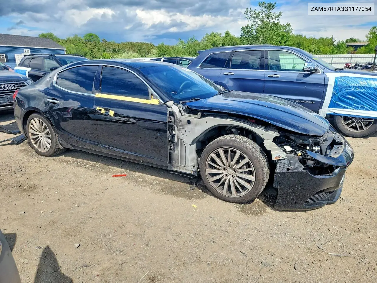 2016 Maserati Ghibli S VIN: ZAM57RTA3G1177054 Lot: 54428976