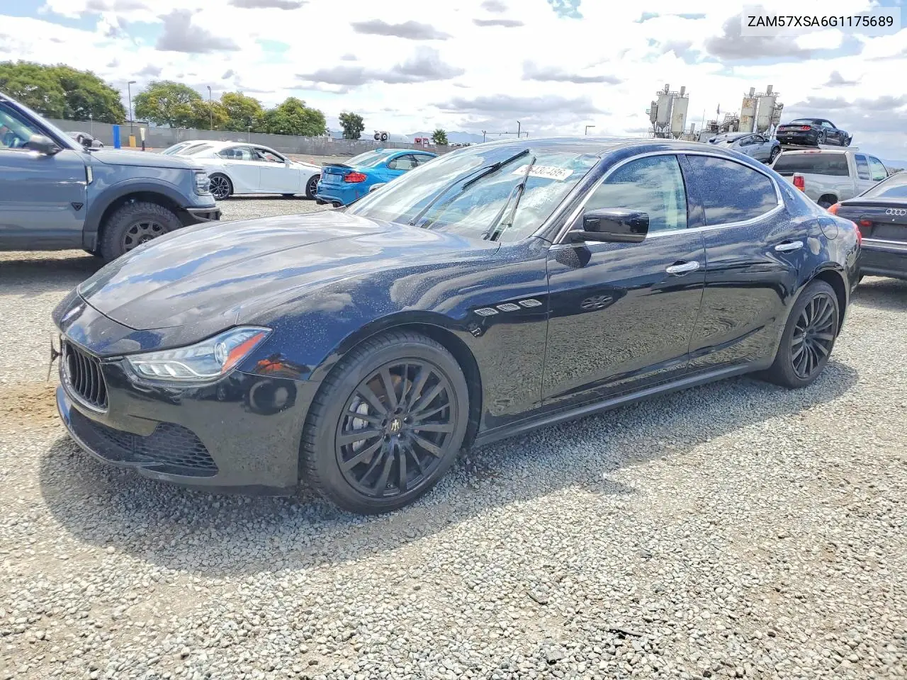 2016 Maserati Ghibli VIN: ZAM57XSA6G1175689 Lot: 55430486