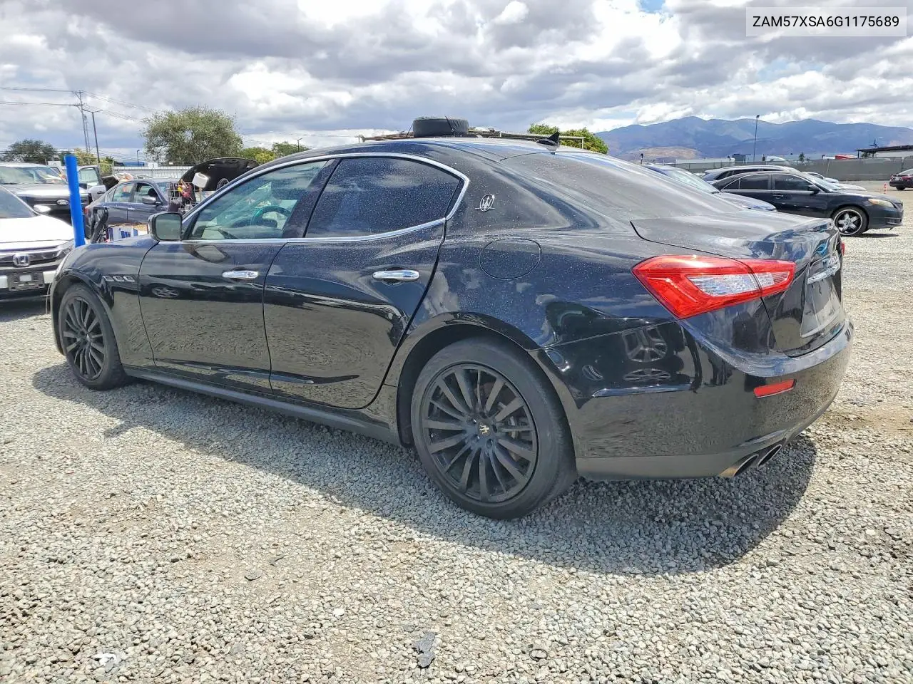 2016 Maserati Ghibli VIN: ZAM57XSA6G1175689 Lot: 55430486