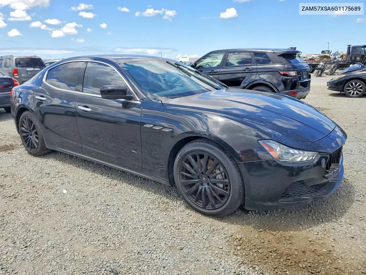 2016 Maserati Ghibli VIN: ZAM57XSA6G1175689 Lot: 55430486