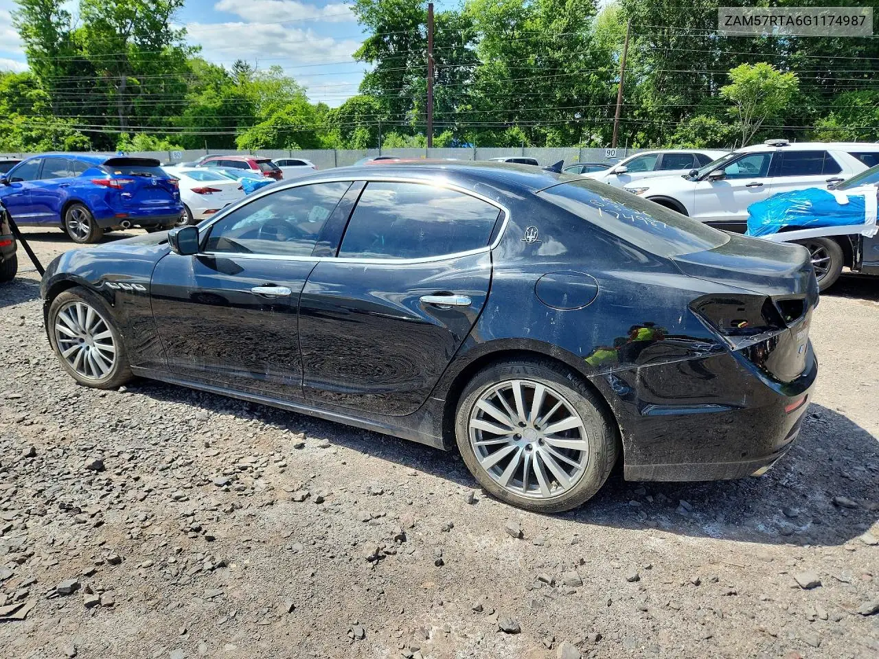 2016 Maserati Ghibli S VIN: ZAM57RTA6G1174987 Lot: 56344576