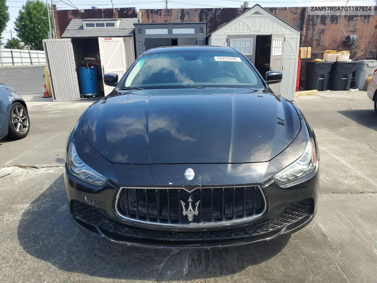 2016 Maserati Ghibli S VIN: ZAM57RSA7G1187524 Lot: 60204896