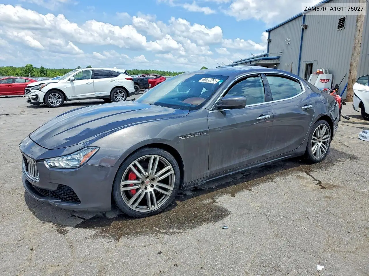 2016 Maserati Ghibli S/Q4 VIN: ZAM57RTA1G1175027 Lot: 60557266