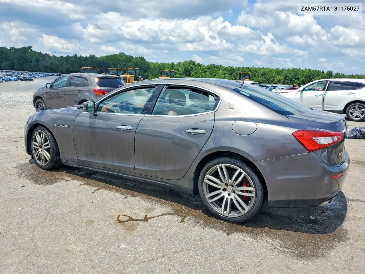 2016 Maserati Ghibli S/Q4 VIN: ZAM57RTA1G1175027 Lot: 60557266