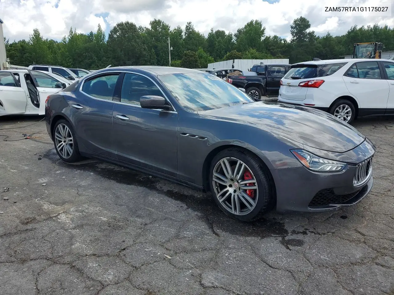 2016 Maserati Ghibli S/Q4 VIN: ZAM57RTA1G1175027 Lot: 60557266