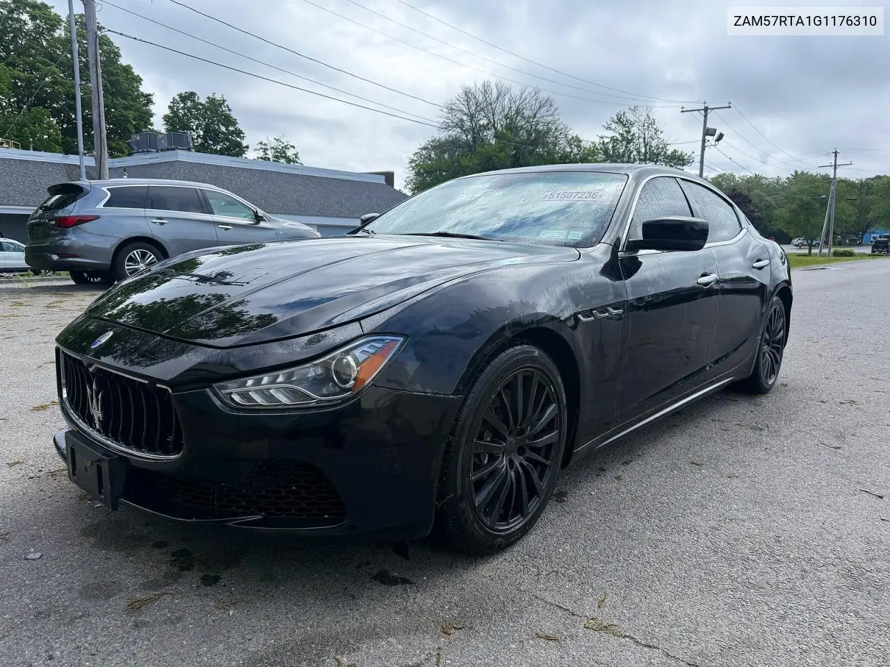 2016 Maserati Ghibli S/Q4 VIN: ZAM57RTA1G1176310 Lot: 61218616
