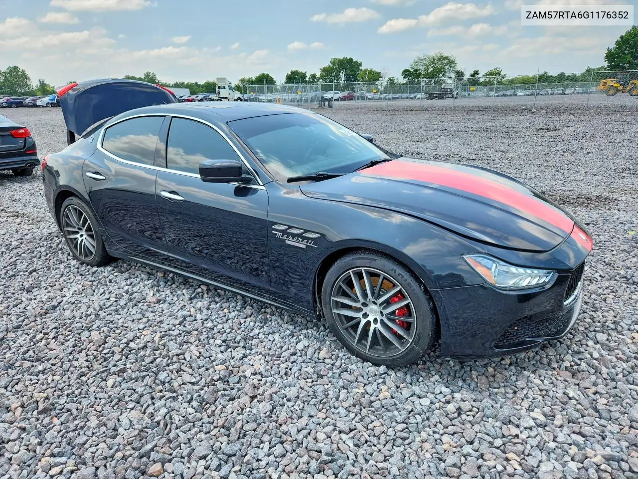 2016 Maserati Ghibli S VIN: ZAM57RTA6G1176352 Lot: 61228146