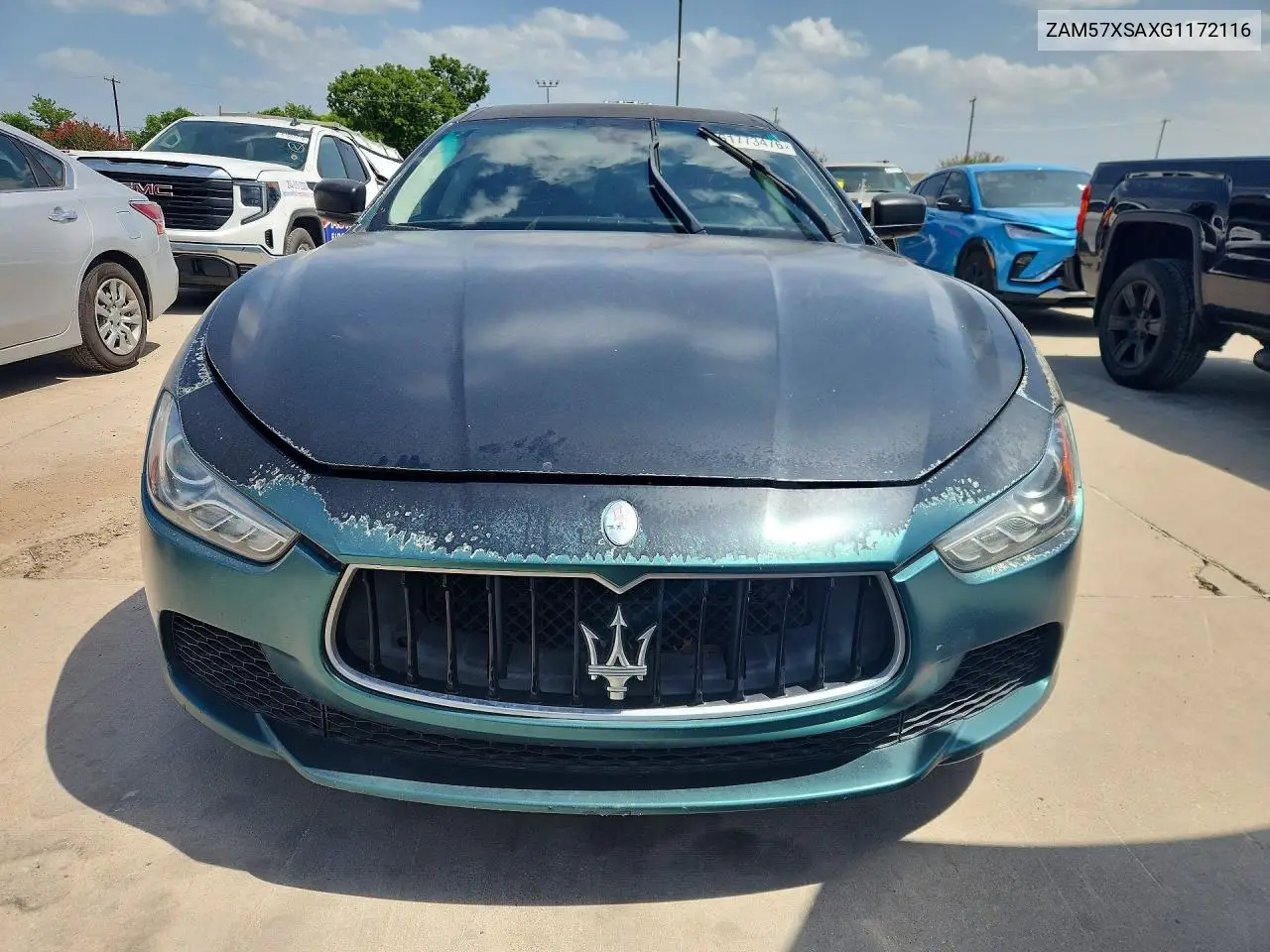 2016 Maserati Ghibli VIN: ZAM57XSAXG1172116 Lot: 61773476
