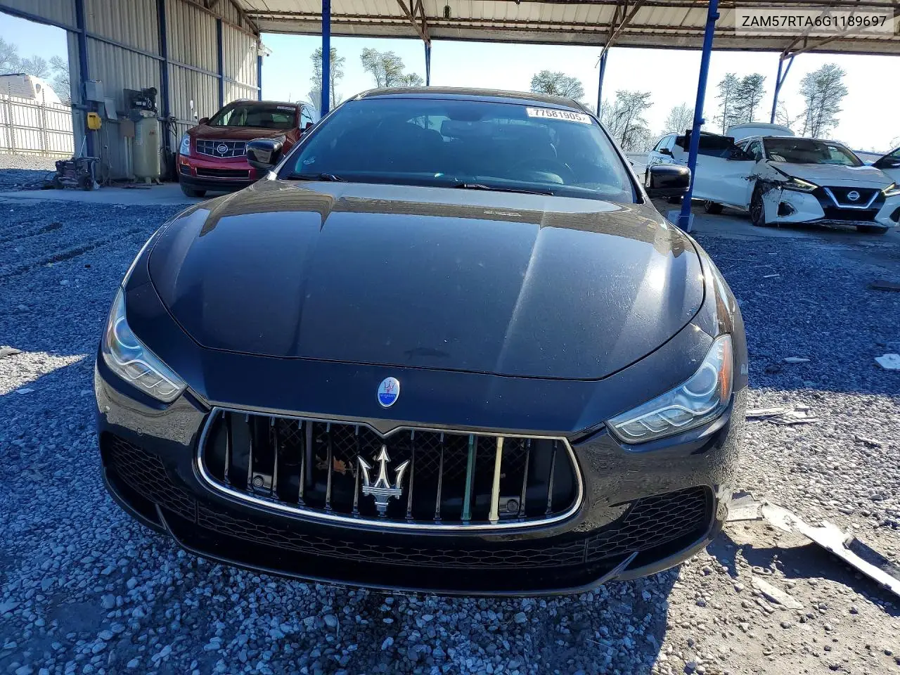 2016 Maserati Ghibli S VIN: ZAM57RTA6G1189697 Lot: 77581905