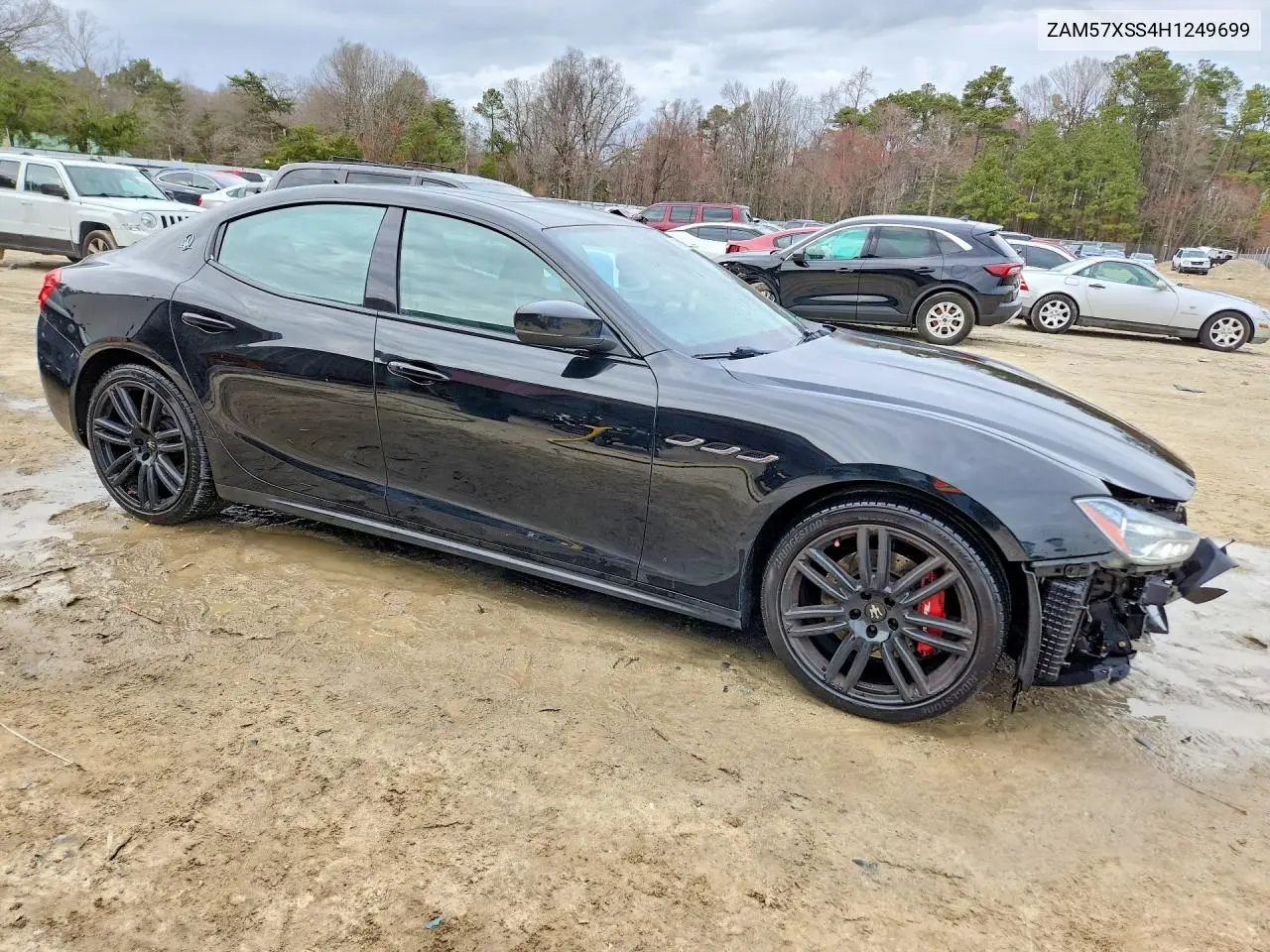 2017 Maserati Ghibli Sport VIN: ZAM57XSS4H1249699 Lot: 46019156