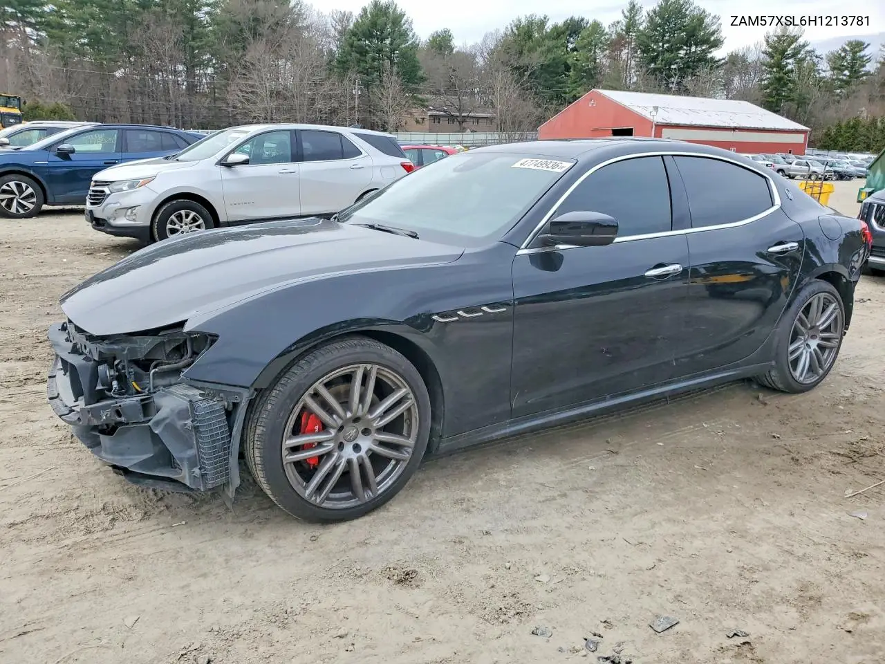 2017 Maserati Ghibli VIN: ZAM57XSL6H1213781 Lot: 47749936