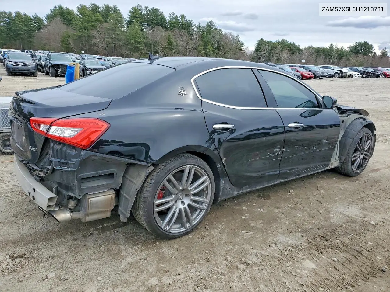 2017 Maserati Ghibli VIN: ZAM57XSL6H1213781 Lot: 47749936