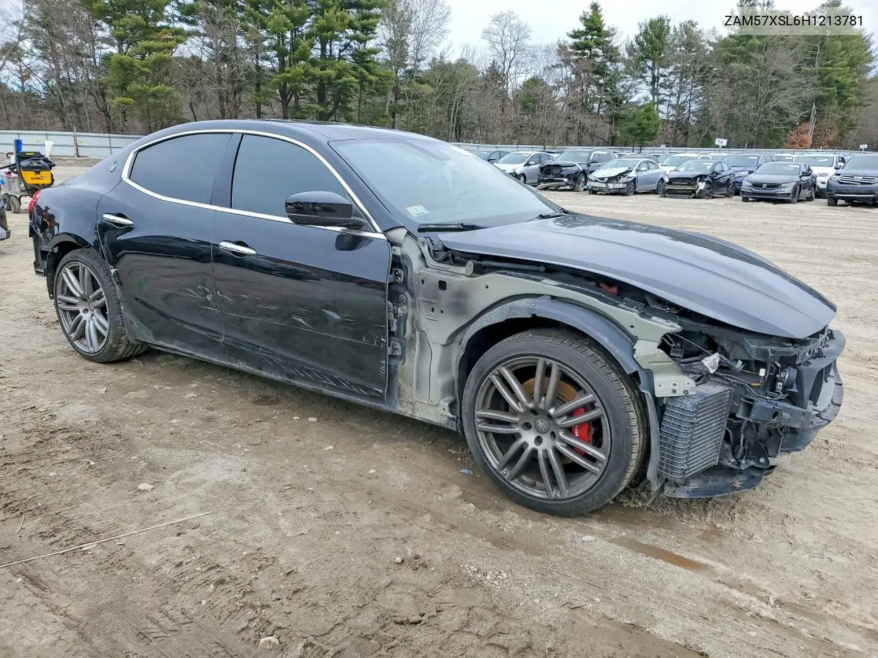 2017 Maserati Ghibli VIN: ZAM57XSL6H1213781 Lot: 47749936