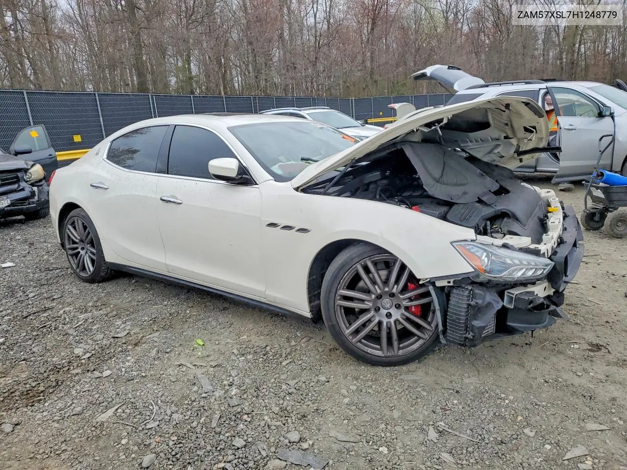 2017 Maserati Ghibli Luxury VIN: ZAM57XSL7H1248779 Lot: 47794886