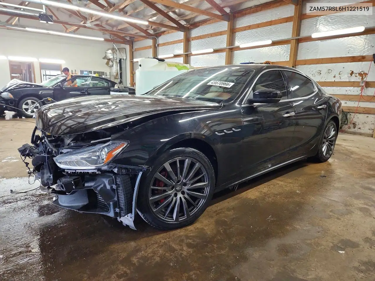 2017 Maserati Ghibli S VIN: ZAM57RSL6H1221519 Lot: 49670966