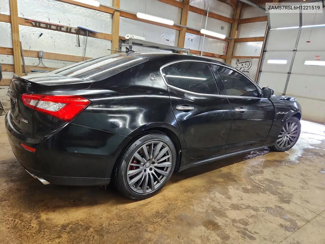 2017 Maserati Ghibli S VIN: ZAM57RSL6H1221519 Lot: 49670966