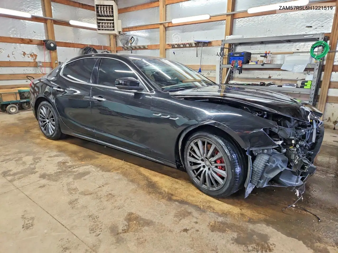 2017 Maserati Ghibli S VIN: ZAM57RSL6H1221519 Lot: 49670966