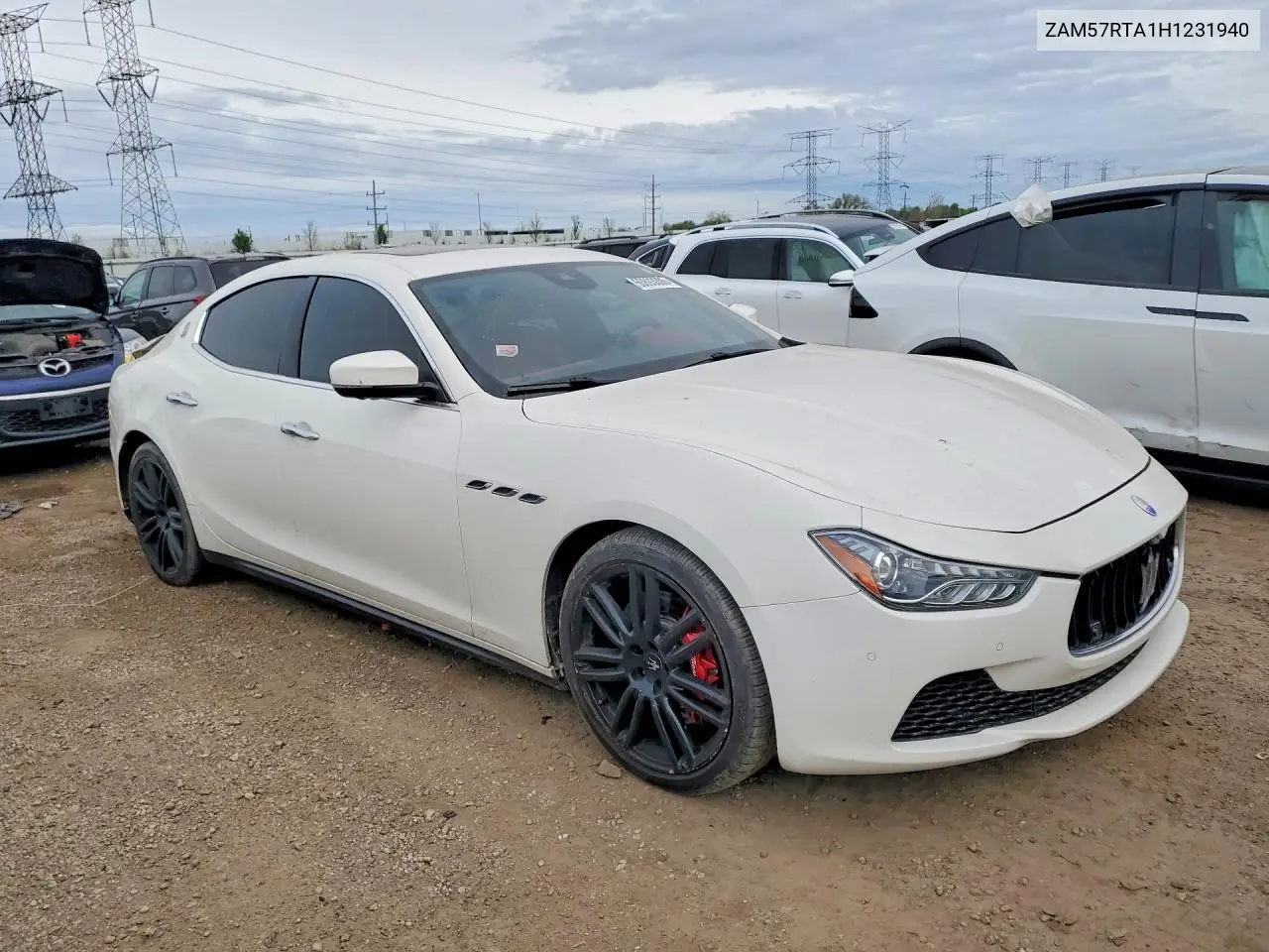 2017 Maserati Ghibli S VIN: ZAM57RTA1H1231940 Lot: 50893006