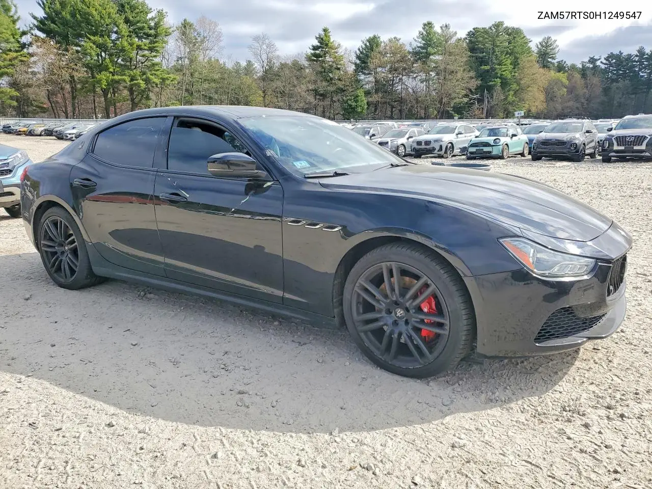 2017 Maserati Ghibli S VIN: ZAM57RTS0H1249547 Lot: 51703006
