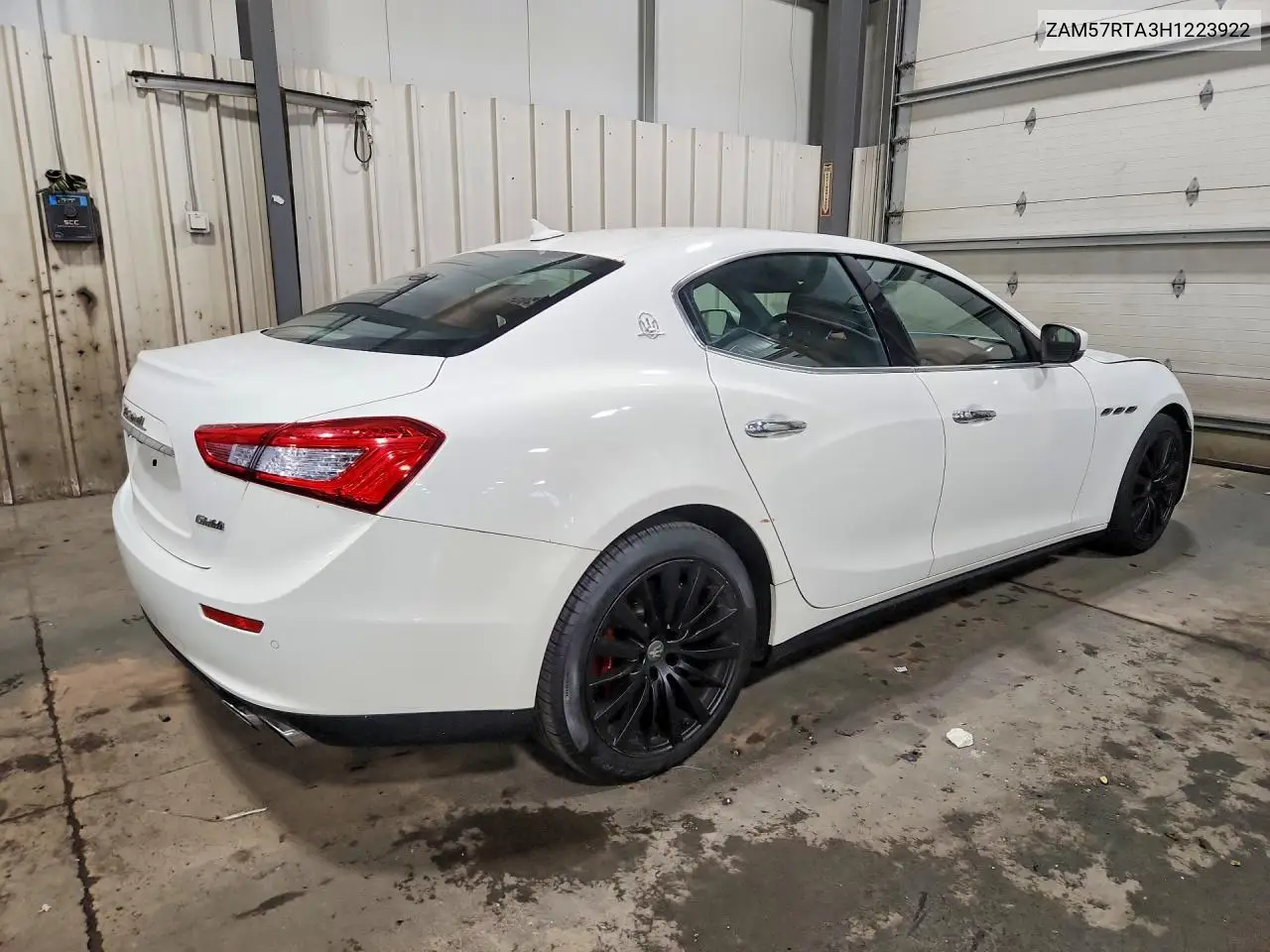 2017 Maserati Ghibli S VIN: ZAM57RTA3H1223922 Lot: 52530206