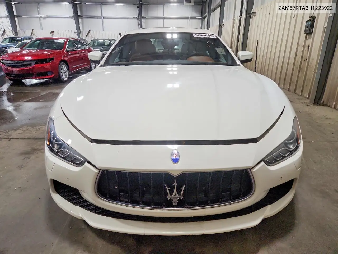 2017 Maserati Ghibli S VIN: ZAM57RTA3H1223922 Lot: 52530206