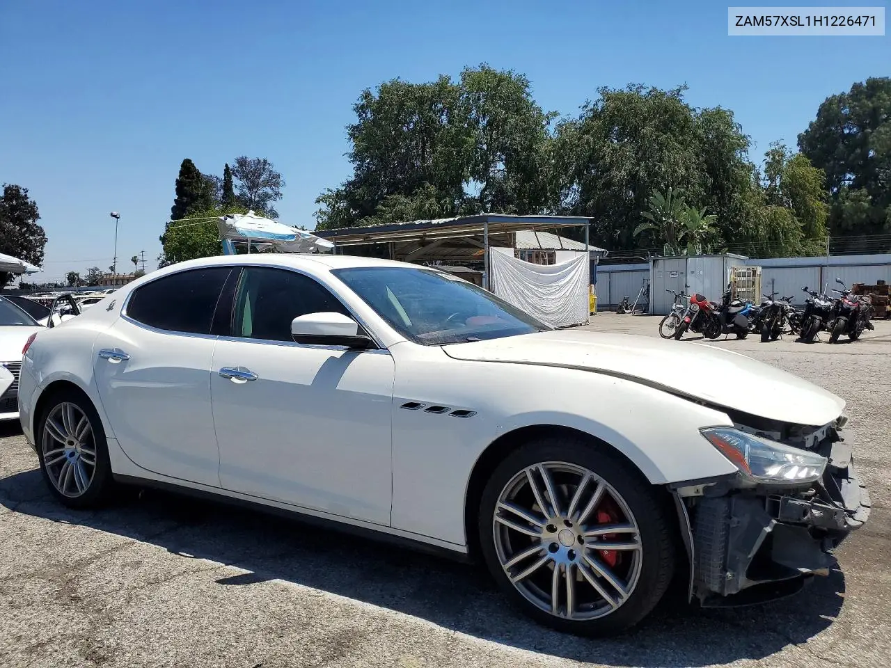 2017 Maserati Ghibli VIN: ZAM57XSL1H1226471 Lot: 54169806