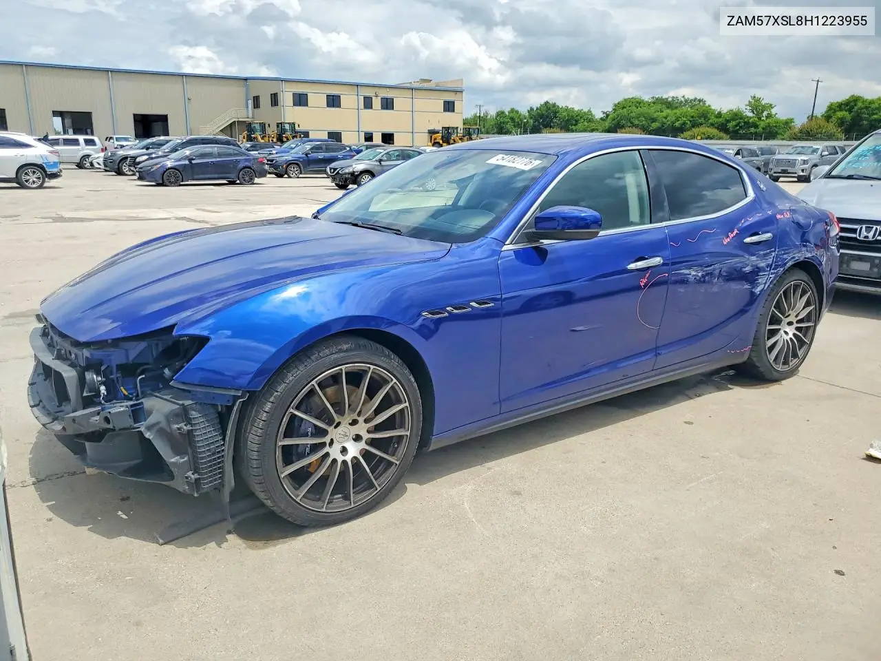 2017 Maserati Ghibli Luxury VIN: ZAM57XSAXH1197535 Lot: 54182776