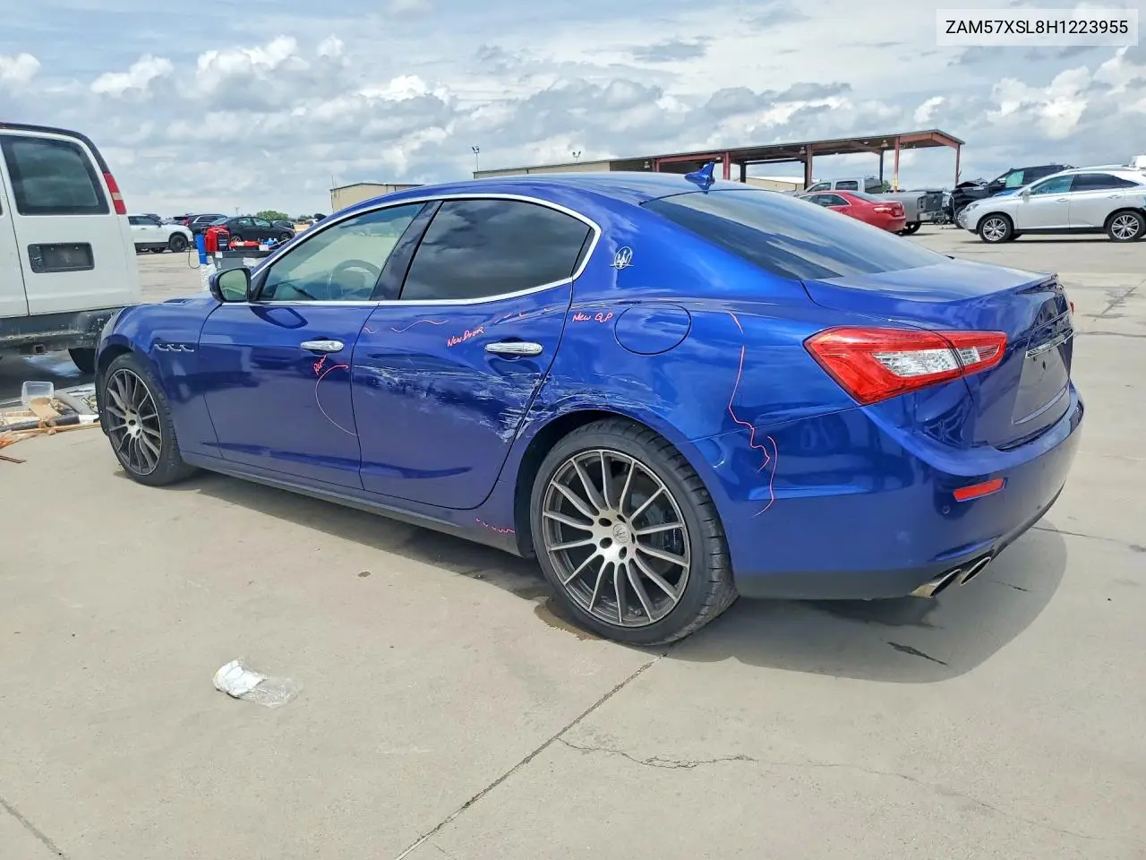 2017 Maserati Ghibli Luxury VIN: ZAM57XSAXH1197535 Lot: 54182776