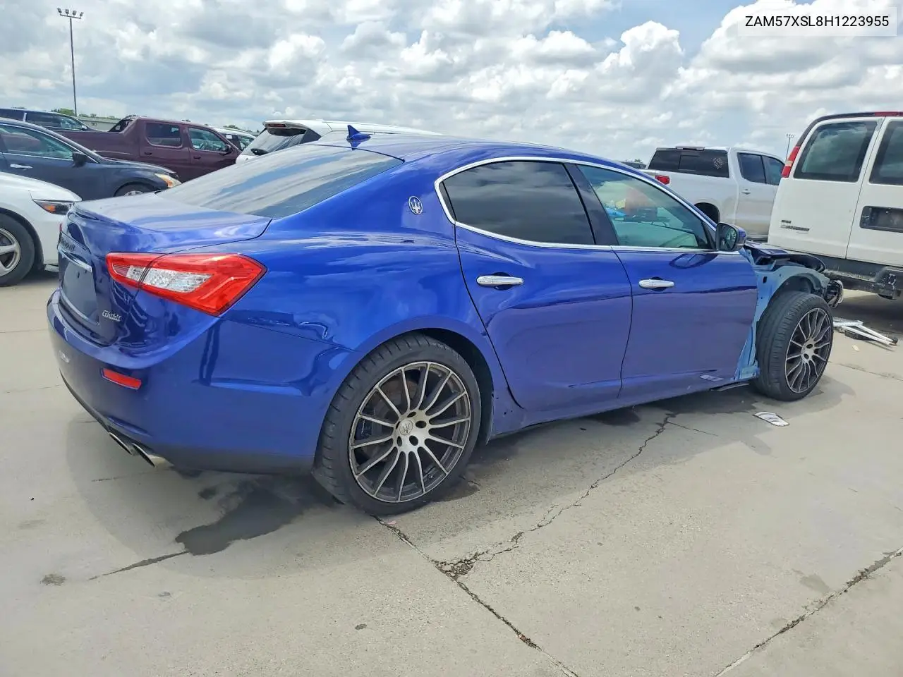 2017 Maserati Ghibli Luxury VIN: ZAM57XSAXH1197535 Lot: 54182776