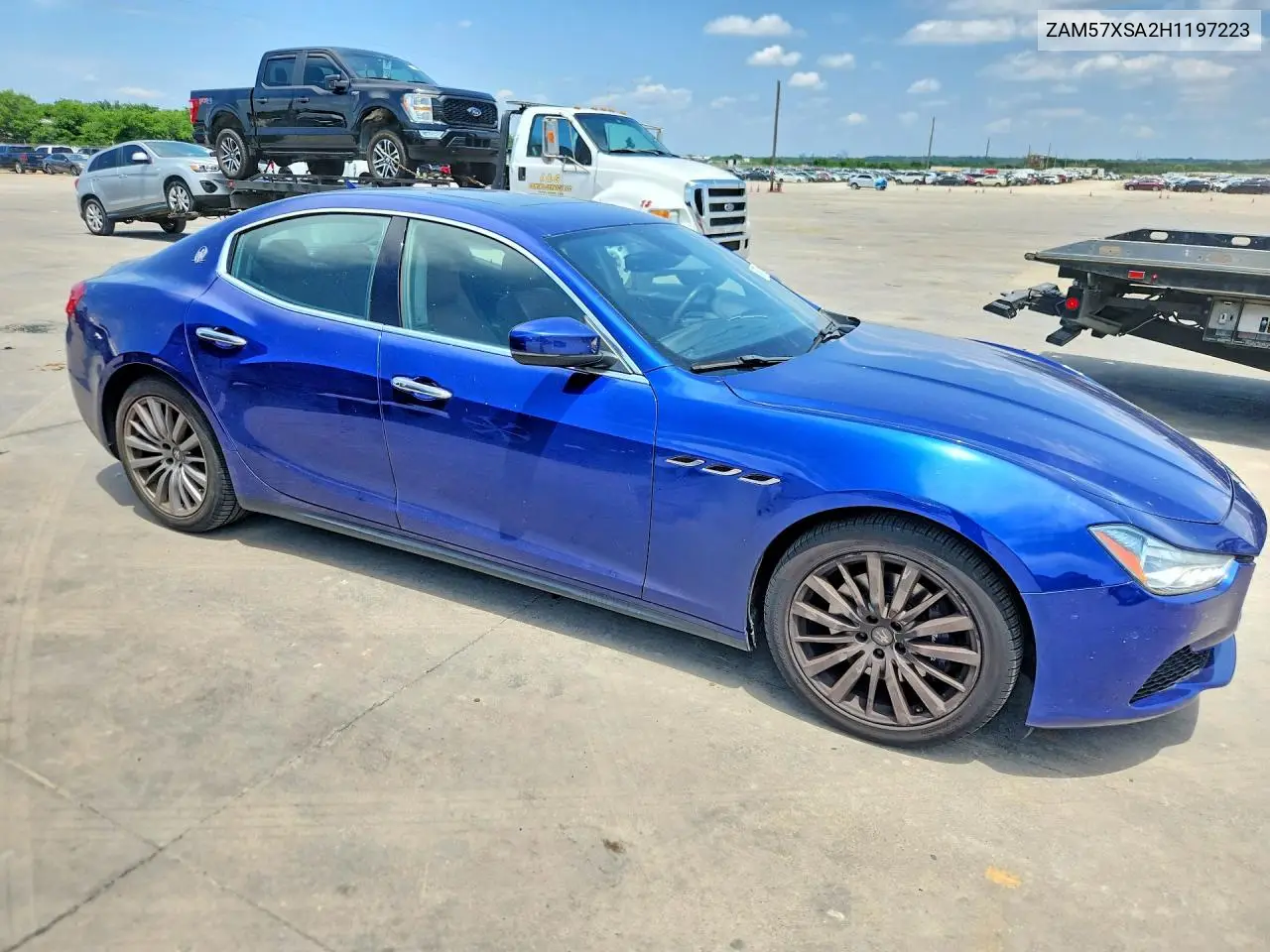 2017 Maserati Ghibli VIN: ZAM57XSA2H1197223 Lot: 54776056