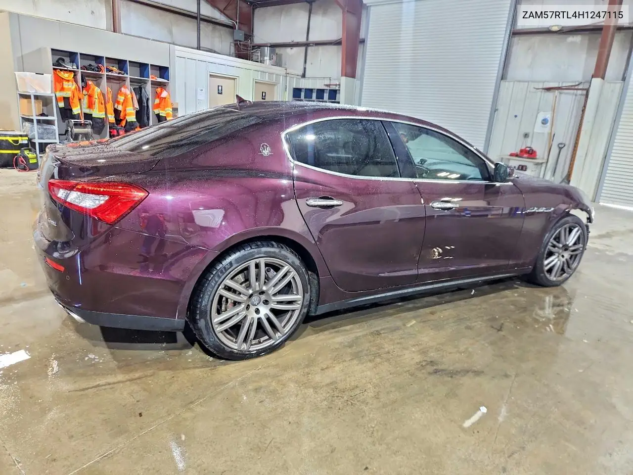 2017 Maserati Ghibli S VIN: ZAM57RTL4H1247115 Lot: 57361296