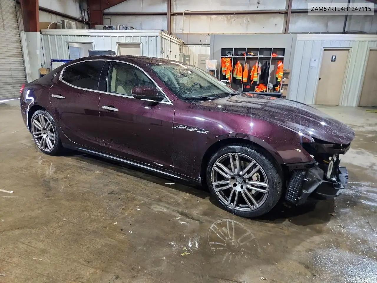 2017 Maserati Ghibli S VIN: ZAM57RTL4H1247115 Lot: 57361296
