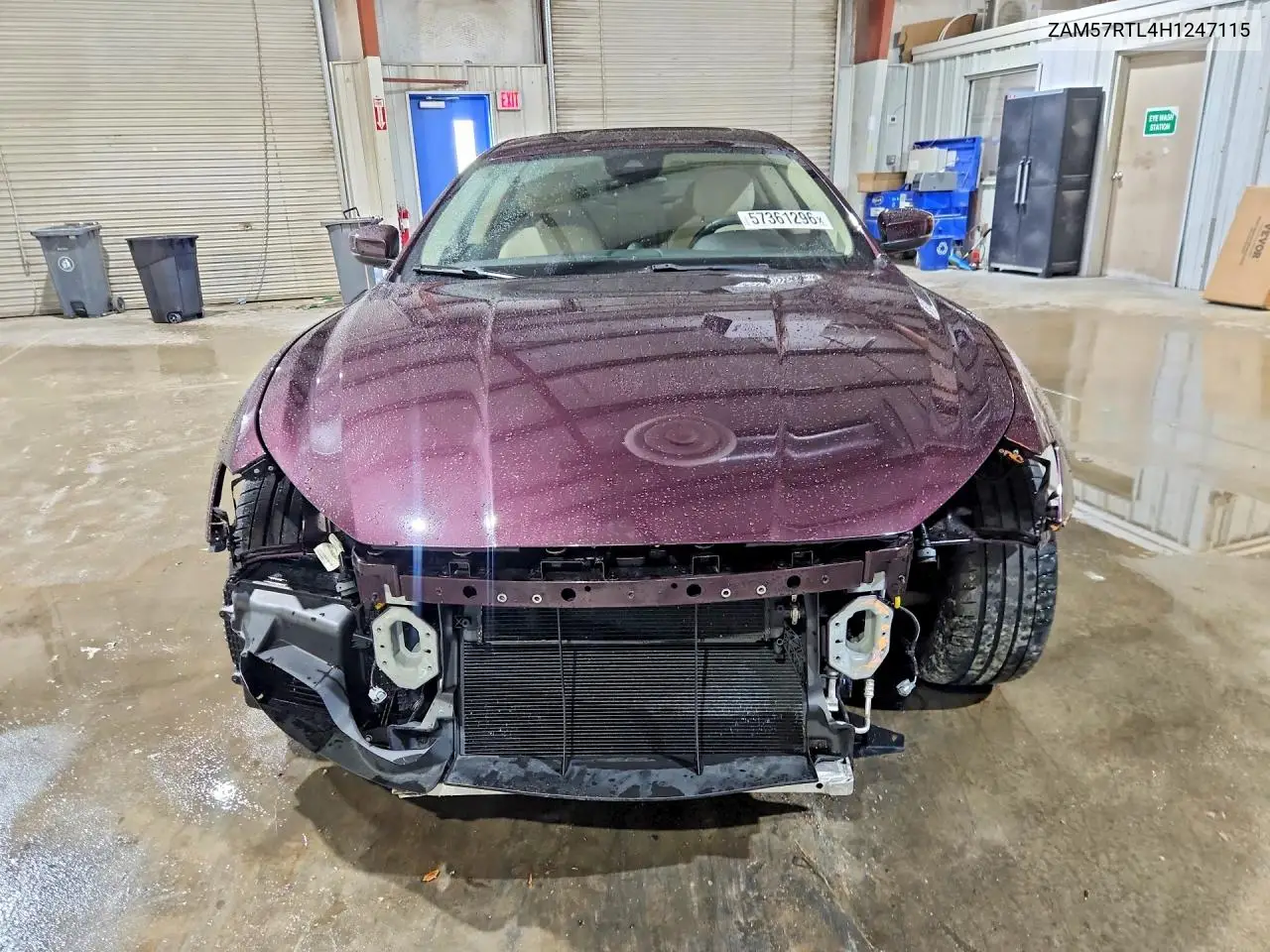 2017 Maserati Ghibli S VIN: ZAM57RTL4H1247115 Lot: 57361296