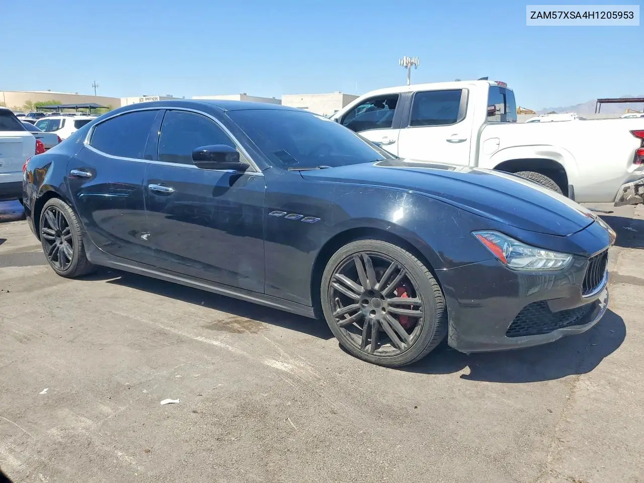 2017 Maserati Ghibli VIN: ZAM57XSA4H1205953 Lot: 57466876