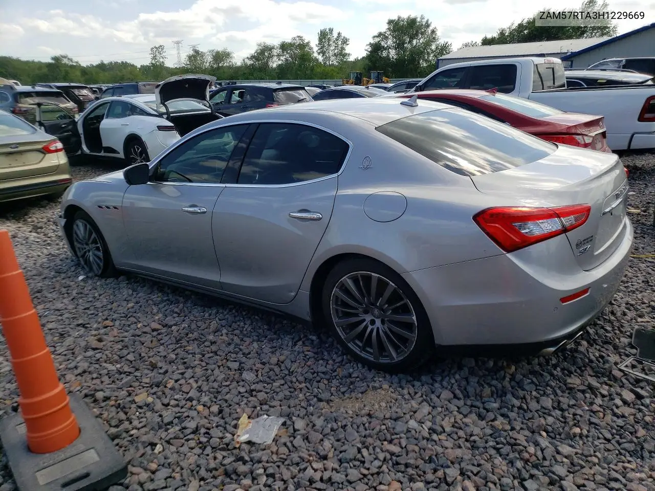 2017 Maserati Ghibli S VIN: ZAM57RTA3H1229669 Lot: 59283576