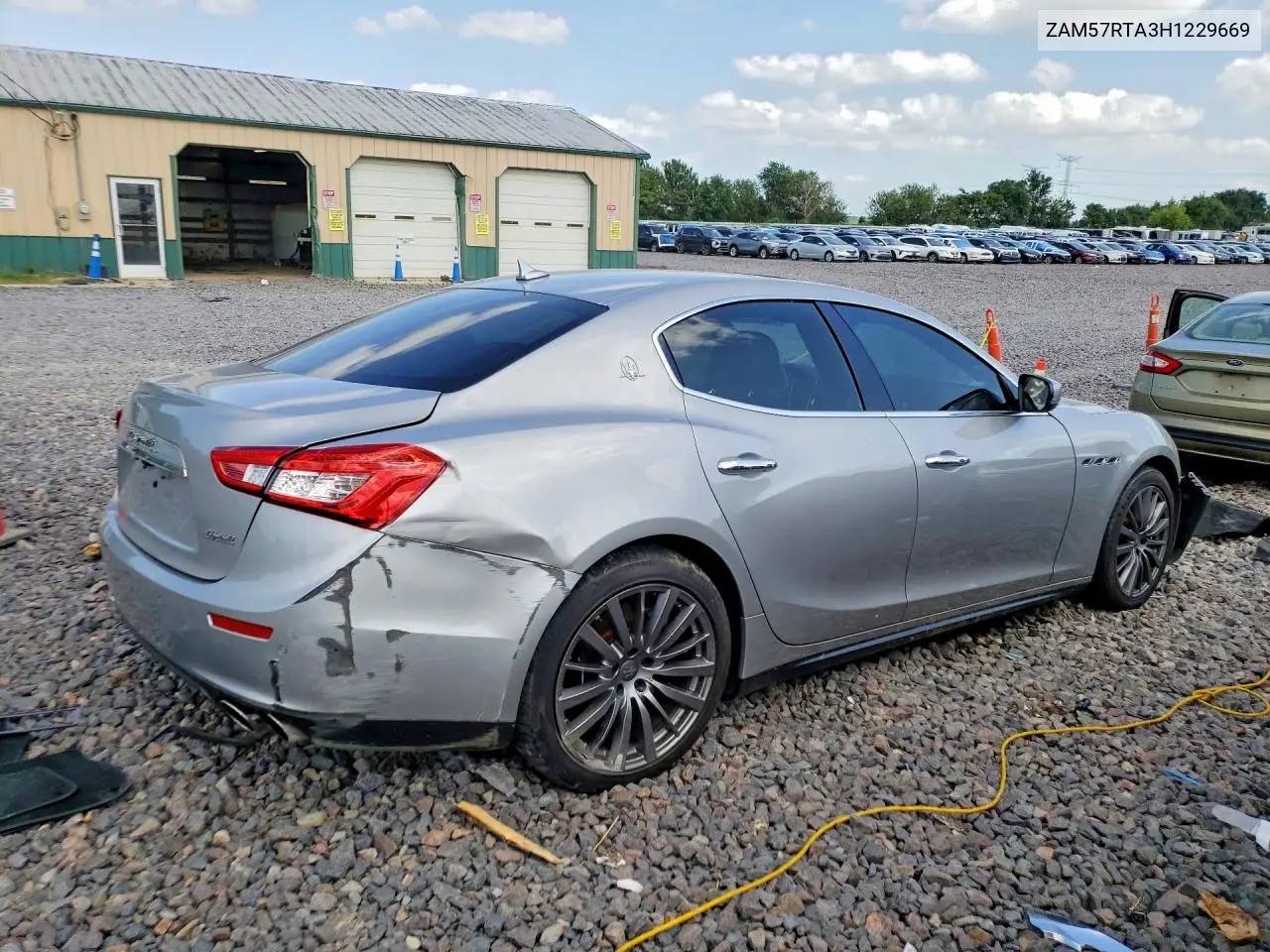 2017 Maserati Ghibli S VIN: ZAM57RTA3H1229669 Lot: 59283576