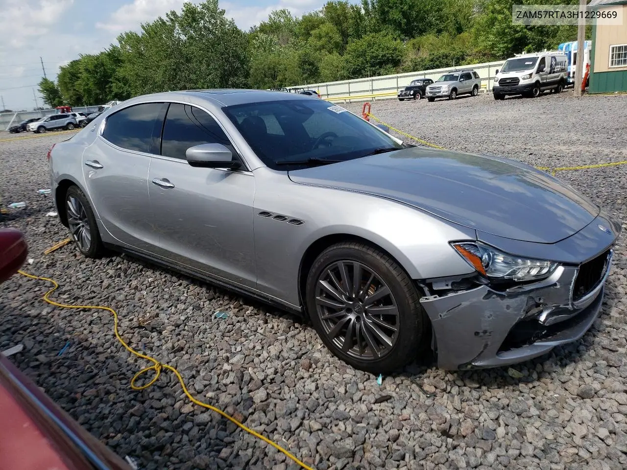 2017 Maserati Ghibli S VIN: ZAM57RTA3H1229669 Lot: 59283576