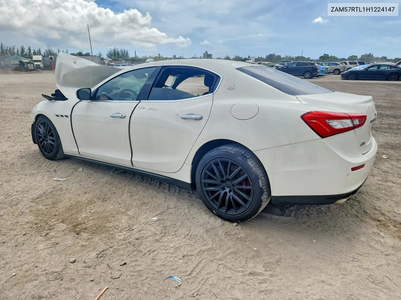 2017 Maserati Ghibli S VIN: ZAM57RTL1H1224147 Lot: 59859556