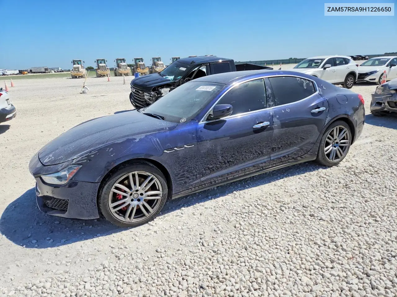 2017 Maserati Ghibli S VIN: ZAM57RSA9H1226650 Lot: 60478816