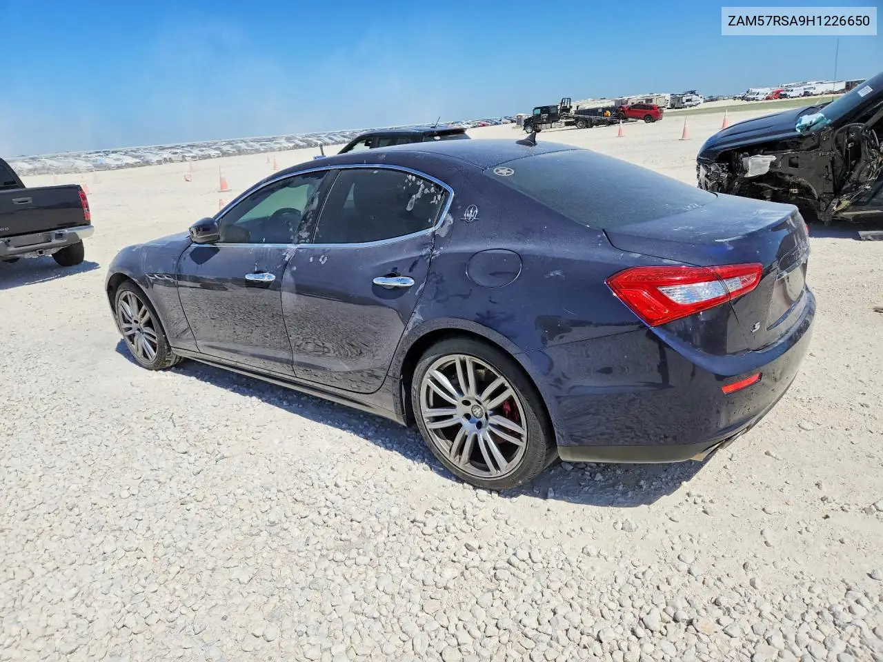 2017 Maserati Ghibli S VIN: ZAM57RSA9H1226650 Lot: 60478816