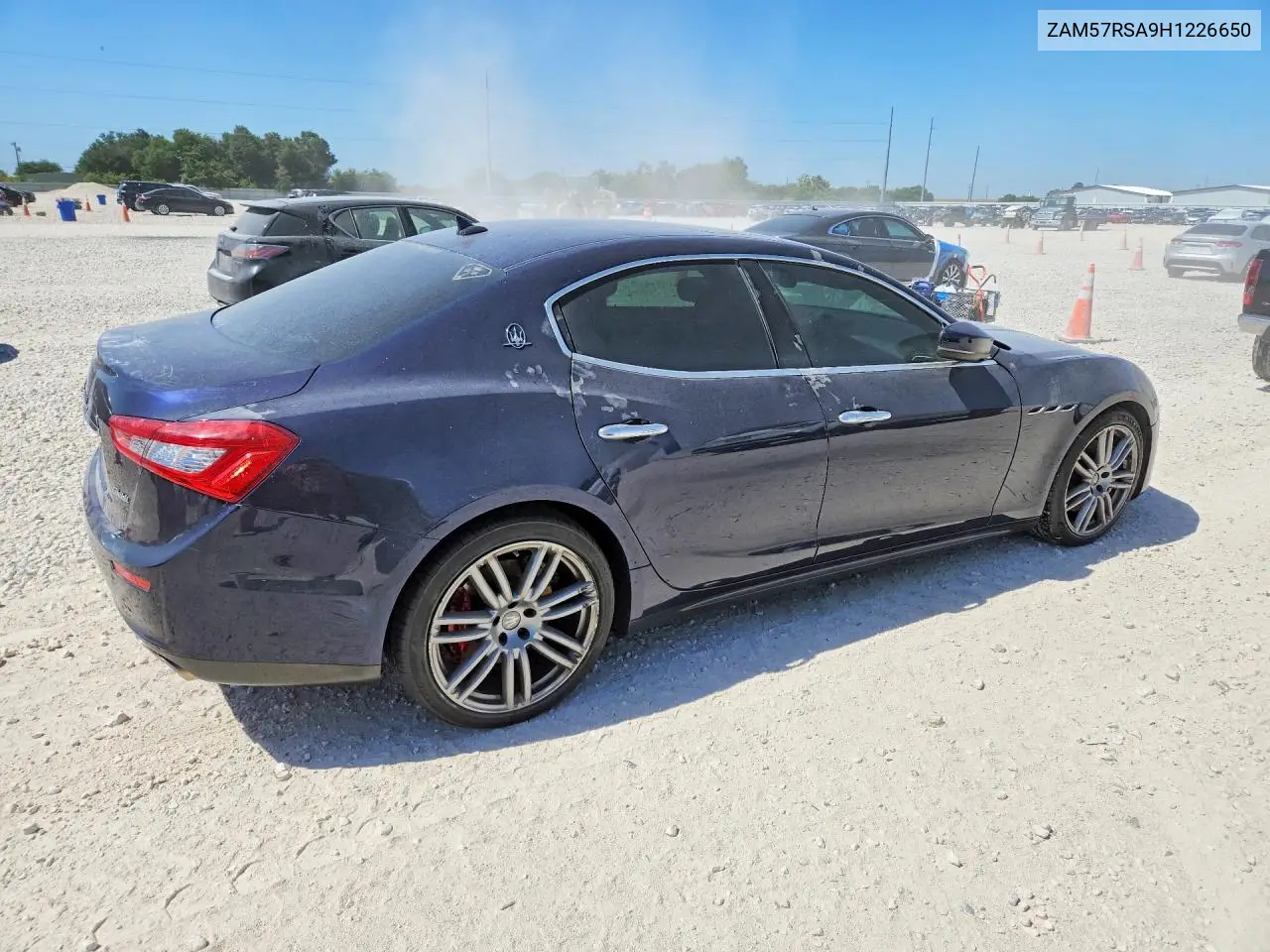 2017 Maserati Ghibli S VIN: ZAM57RSA9H1226650 Lot: 60478816