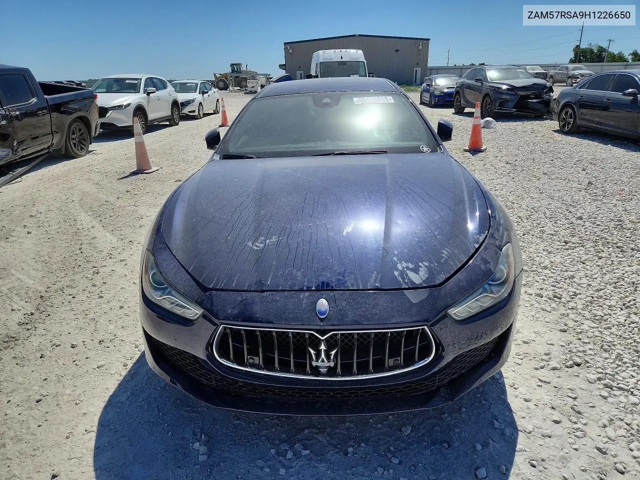 2017 Maserati Ghibli S VIN: ZAM57RSA9H1226650 Lot: 60478816