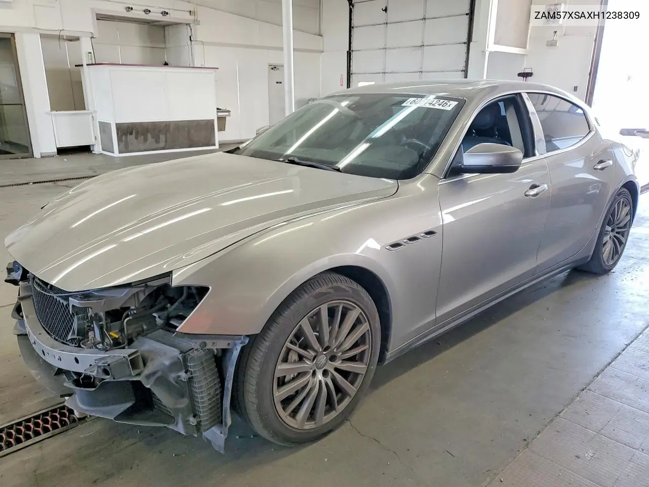 2017 Maserati Ghibli VIN: ZAM57XSAXH1238309 Lot: 60714246
