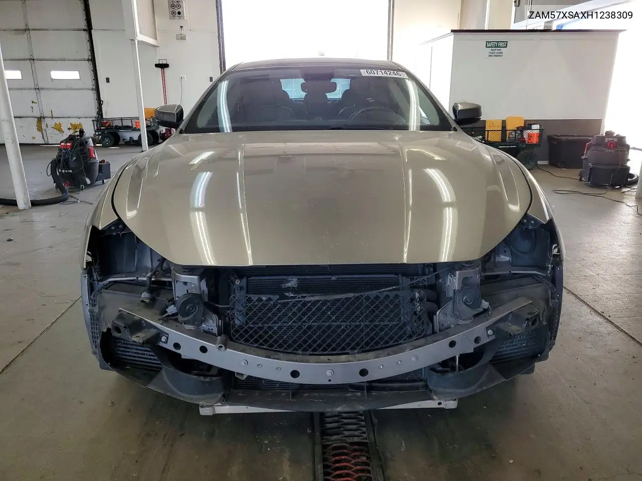2017 Maserati Ghibli VIN: ZAM57XSAXH1238309 Lot: 60714246