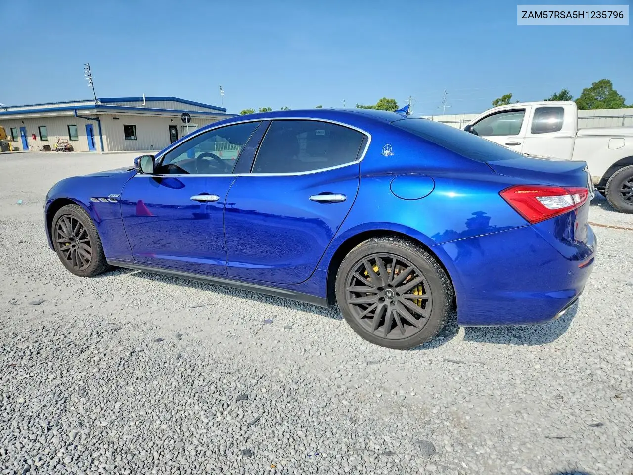 2017 Maserati Ghibli S VIN: ZAM57RSA5H1235796 Lot: 61621356