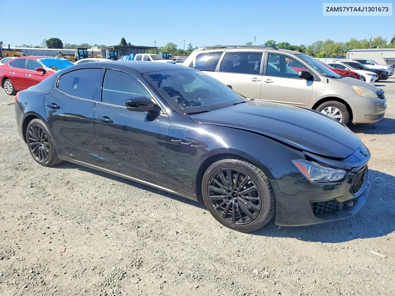2018 Maserati Ghibli S VIN: ZAM57YTA4J1301673 Lot: 47008366