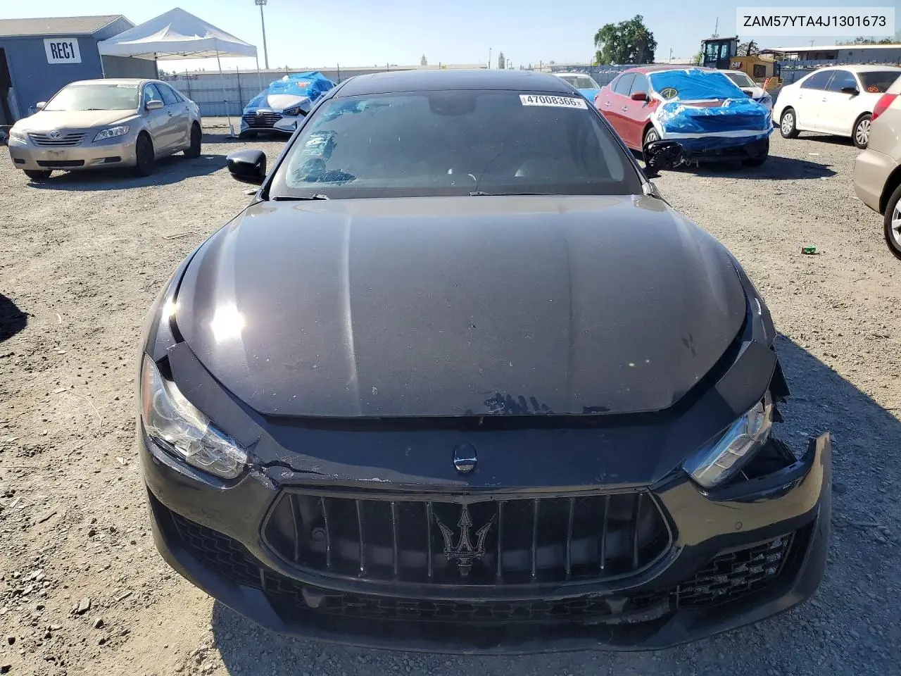 2018 Maserati Ghibli S VIN: ZAM57YTA4J1301673 Lot: 47008366