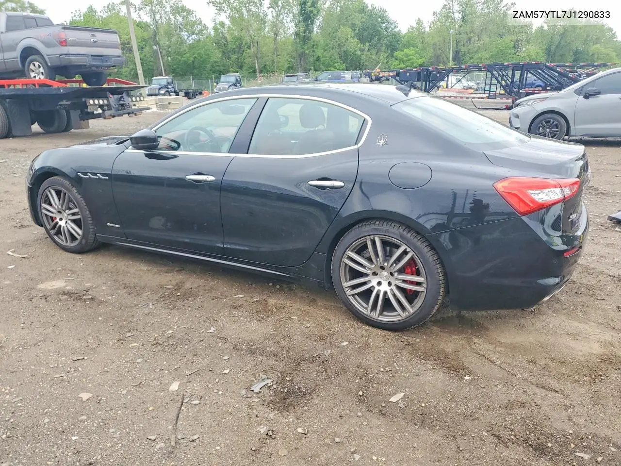 2018 Maserati Ghibli S VIN: ZAM57YTL7J1290833 Lot: 52586566
