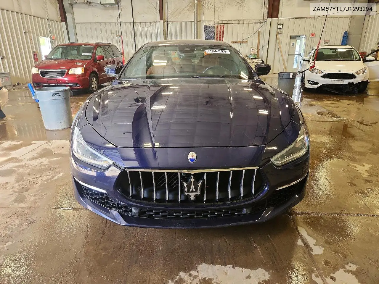 2018 Maserati Ghibli S VIN: ZAM57YTL7J1293294 Lot: 55843526