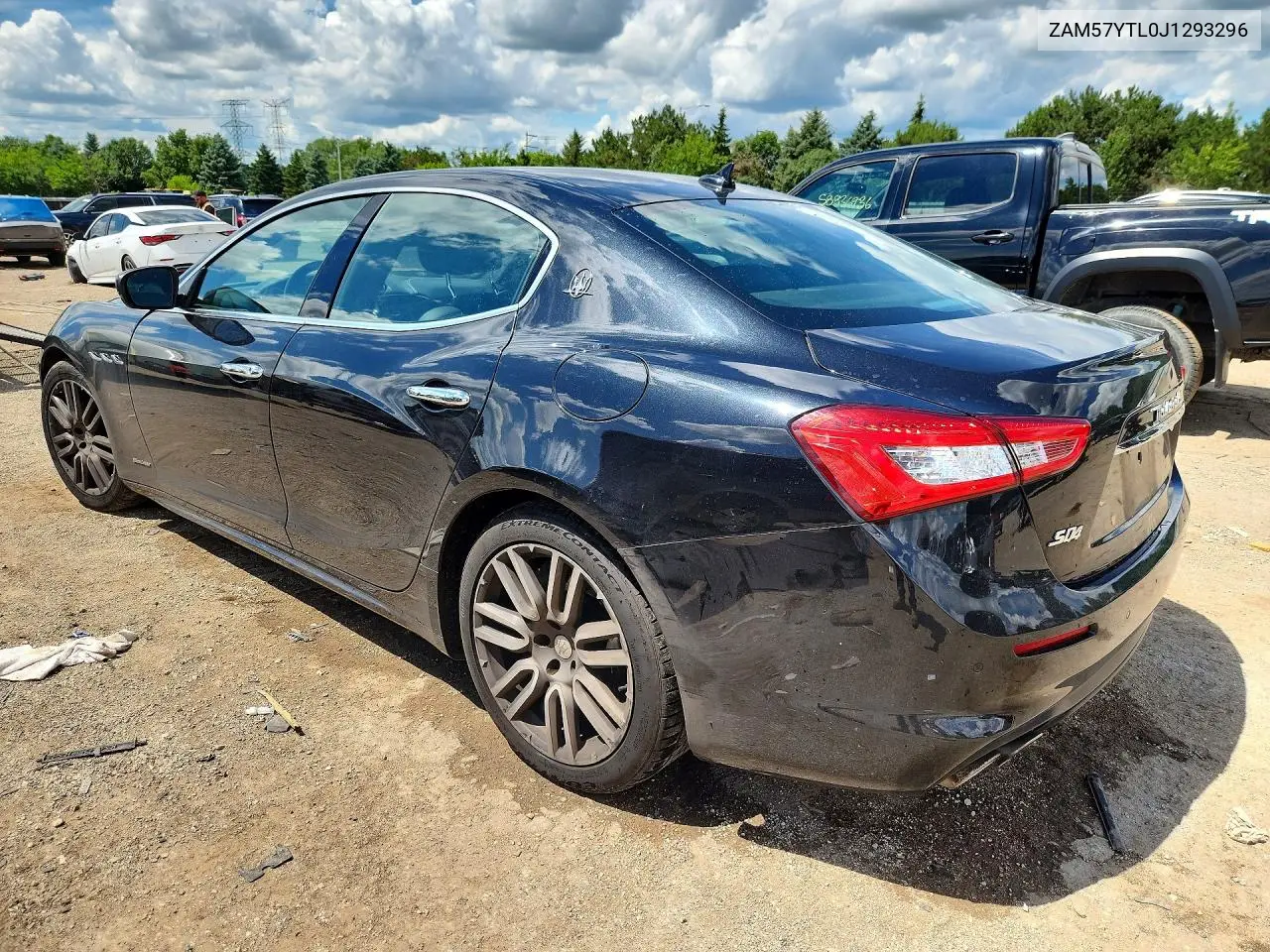 2018 Maserati Ghibli S/Q4/Luxury VIN: ZAM57YTL0J1293296 Lot: 58775706